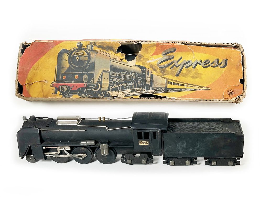 Lot 417: Express Train by Marusan Japan in Large Tin Scale
