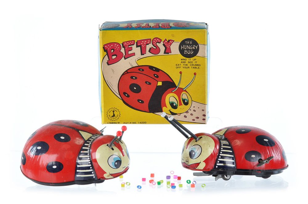 Lot 436: Boxed Betsy the Hungry Bug by Frankonia and Haji