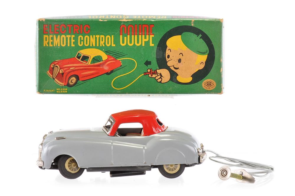 Lot 447: Electric Remote Control Coupe by Masudaya M.T. Japan