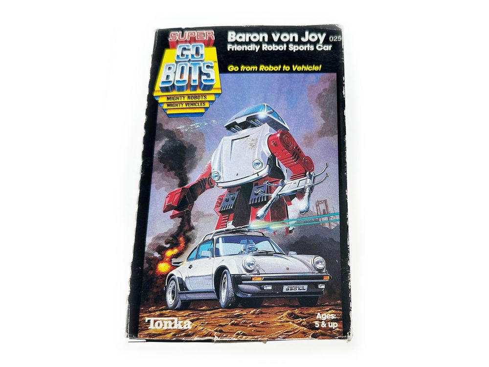 Lot 467: GoBots Baron Von Joy Porsche 025 by Tonka