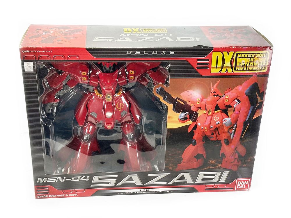 Lot 469: Sealed Gundam Sazabi DX by Bandai