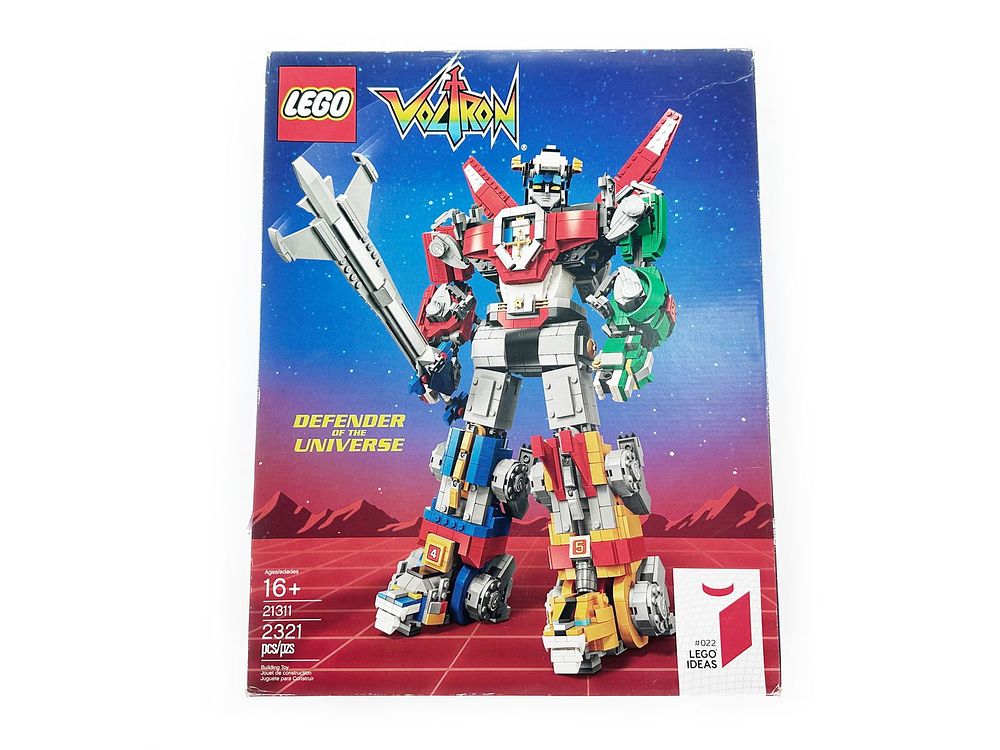 Lot 479: Lego Ideas Voltron Lionbot Set #022