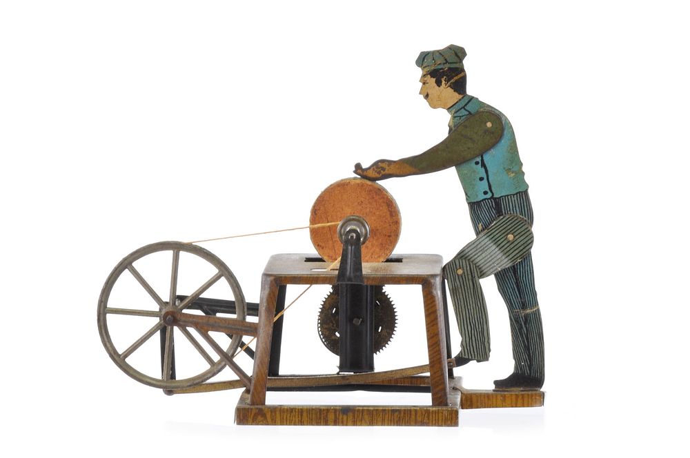 Lot 493: Arnold Tin Grinder Man Windup