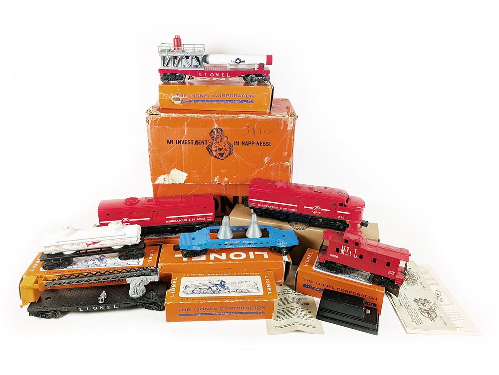 Lot 521: Lionel 6-38334 #11288 Alco Orbitor Diesel Freight Set in Original Set Box