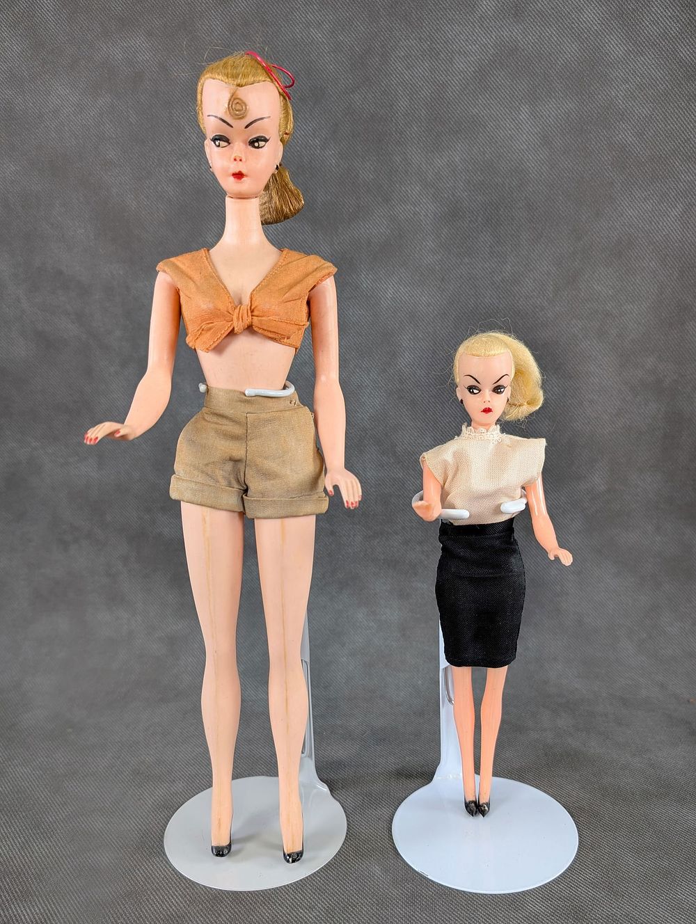 Lot 149: 8" Bild Lilli & 11 1/2" Bild Lilli Dolls Clones