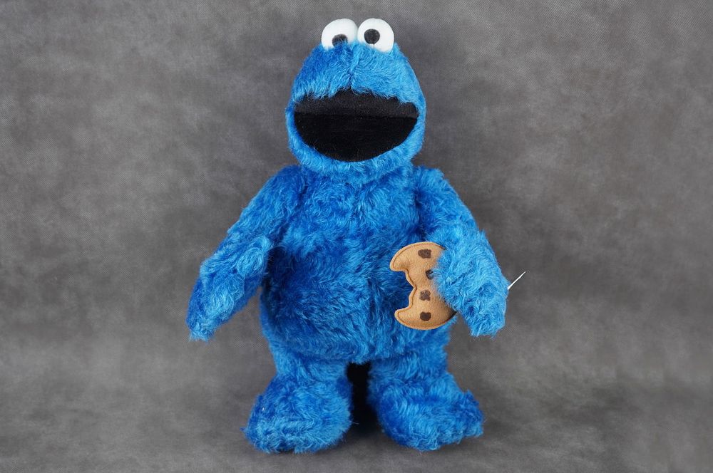 Lot 174: Steiff Sesame Street Muppet Cookie Monster Teddy Bear