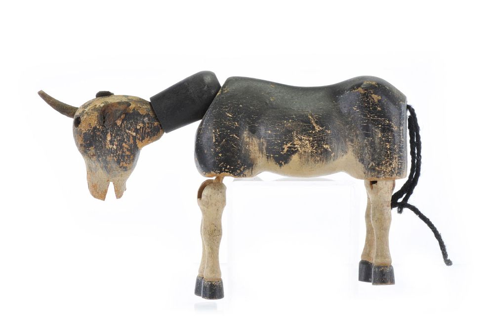 Lot 210: Schoenhut Wood Billy Goat