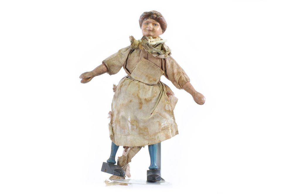 Lot 229: Brown Hair Farmer's Wife by Schoenhut