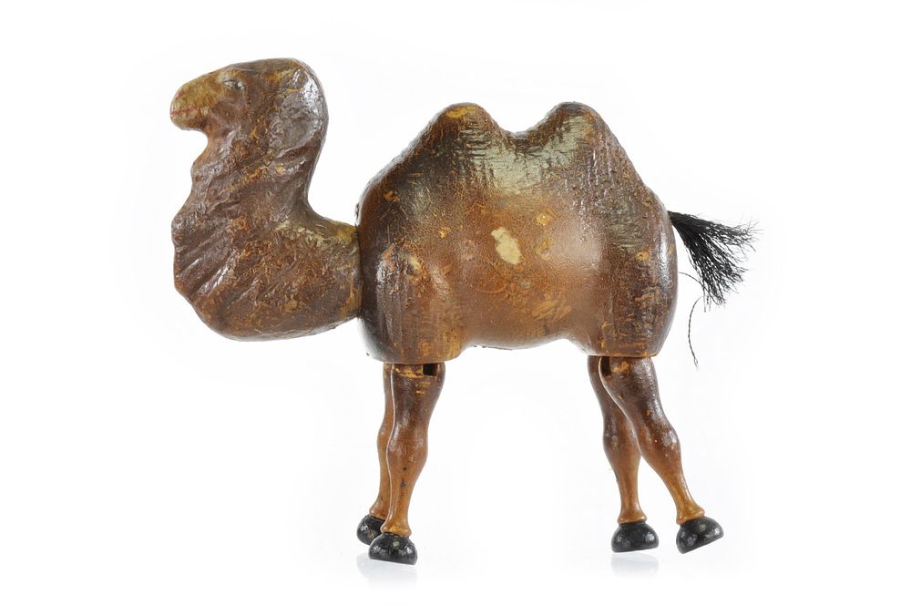 Lot 239: Desirable Schoenhut Wooden Camel