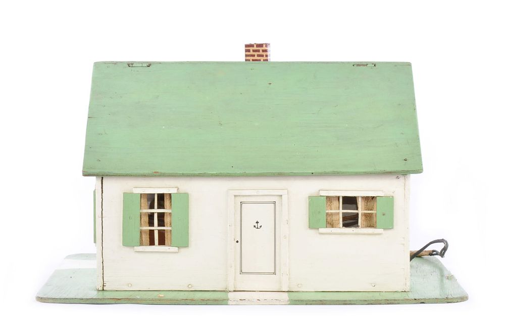 Lot 270: Wooden Doll House with Furniture