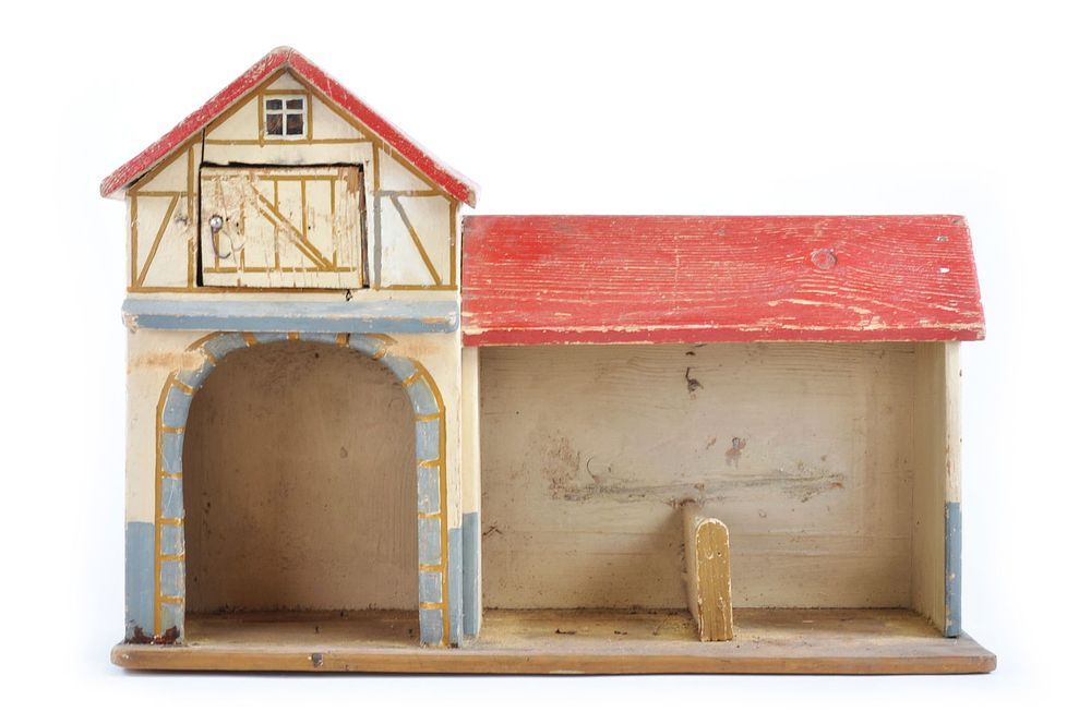 Lot 274: Gottschalk Horse Barn with Hay Loft