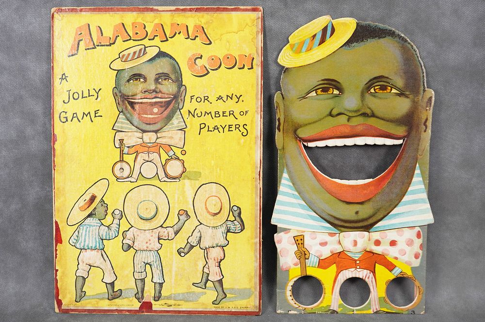 Lot 317: JW Spears & Sons London Target Game Box Lid & Game