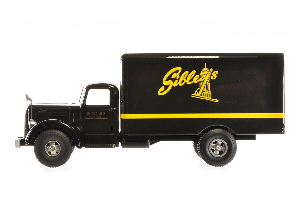 Lot 171: Sibley’s Box Truck by Smith Miller in Black and Gold