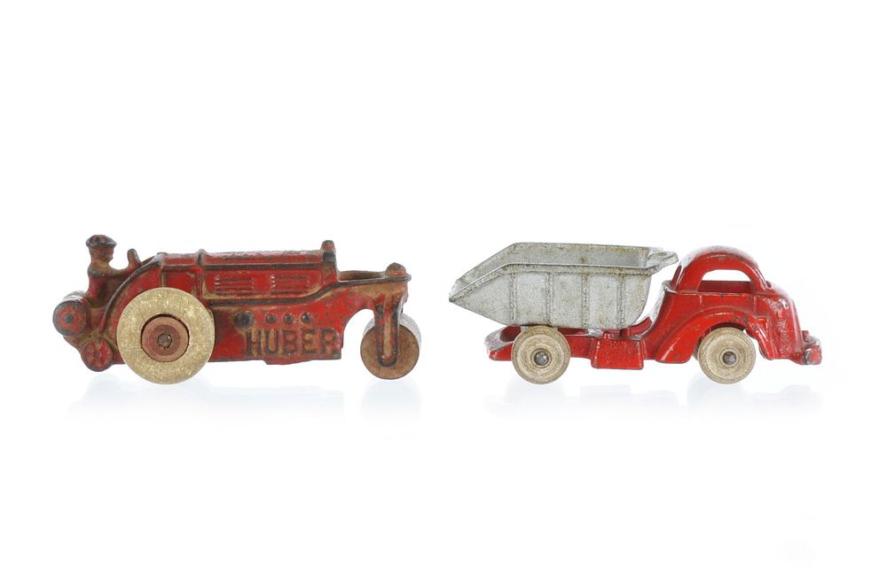 Lot 185: Hubley Huber and Dump Truck Cast Iron