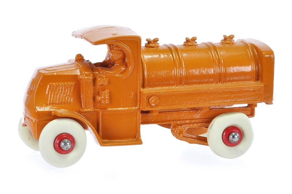 Lot 217: Hubley Mack Truck Gas Tanker in Orange