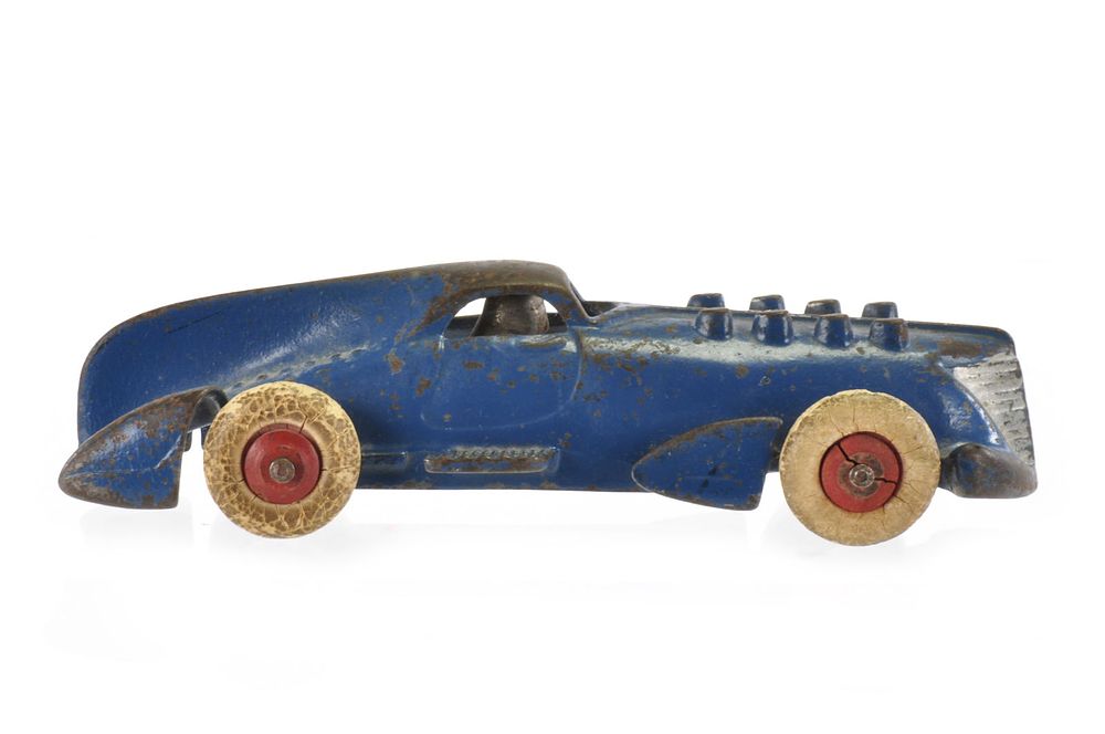 Lot 270: Hubley Streamline Race Car in Blue