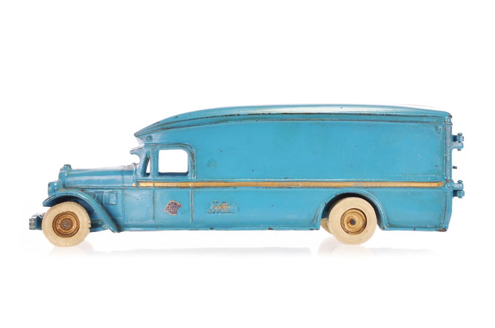 Lot 304: Arcade Panel Truck Cast Iron by White