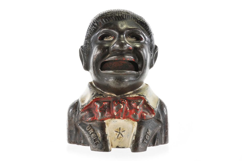 Lot 317: Kyser & Rex Uncle Tom Cast Iron Mechanical Bank