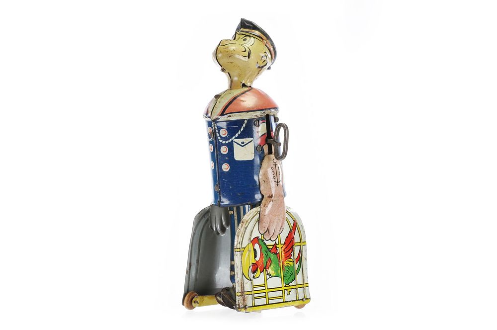 Lot 329: Marx ca. 1930s Tin Litho Windup Walking Popeye