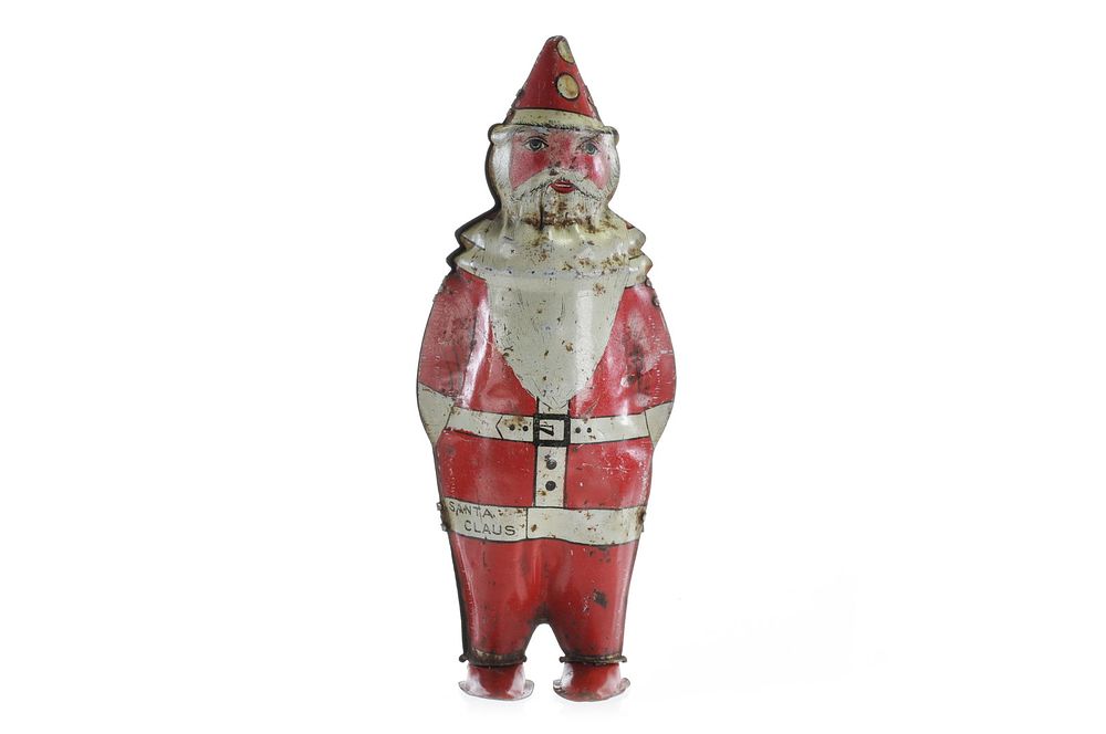 Lot 340: Lindstrom Tin Windup Santa Walker