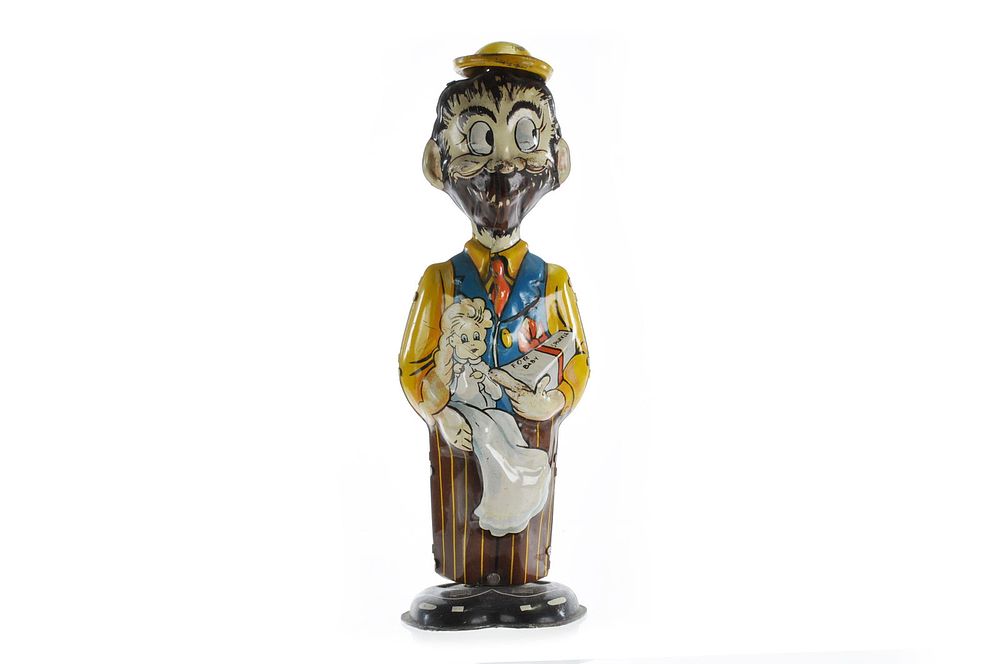 Lot 341: Marx Bob Oscar Plenty B.O. Plenty & Baby Sparkle Walker Windup