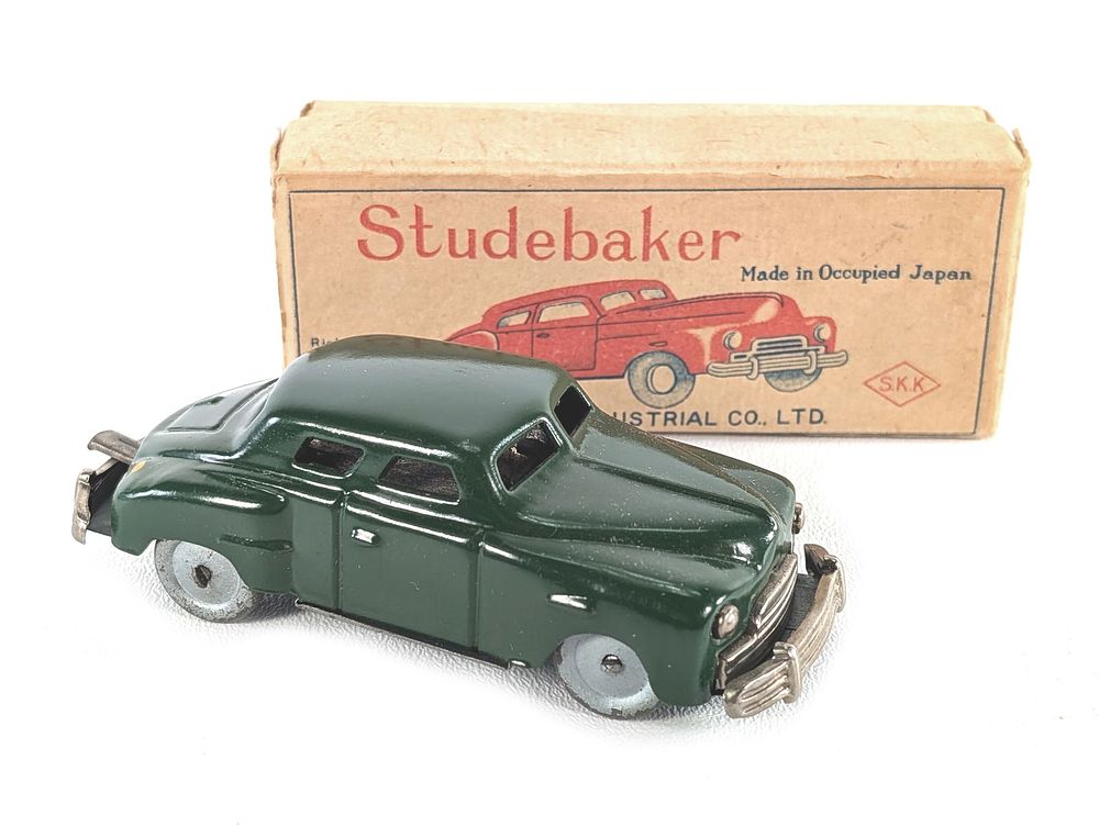 Lot 406: Occupied Japan Sinsei Toys Studebaker Works Boxed MIB