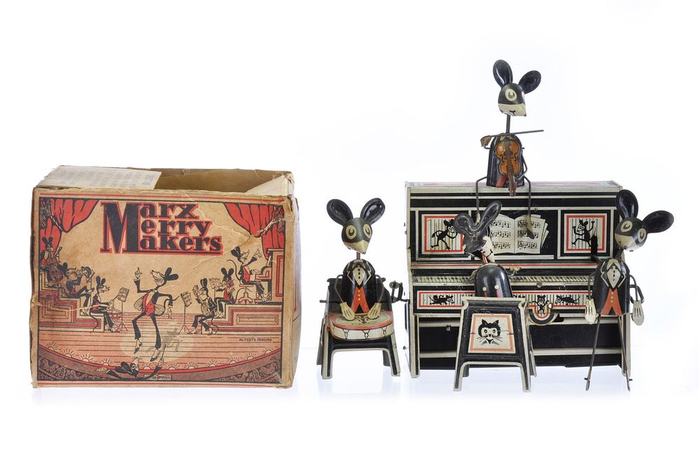 Lot 443: Boxed Marx Merry Makers by Marx Tin Windup