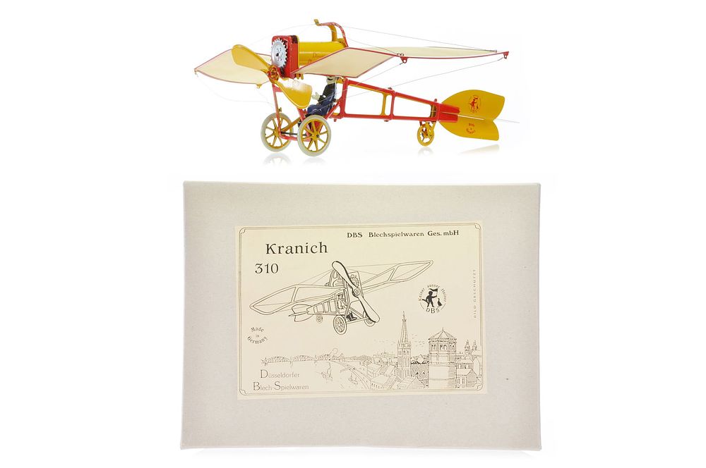 Lot 460: Kranich 310 Tin Toy by DBS, Germany