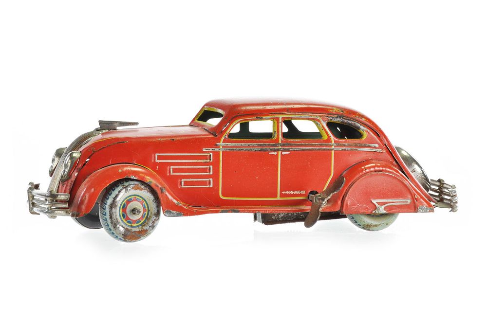 Lot 470: 1934 Chrysler Airflow Tin Car by Kosuge, Japan