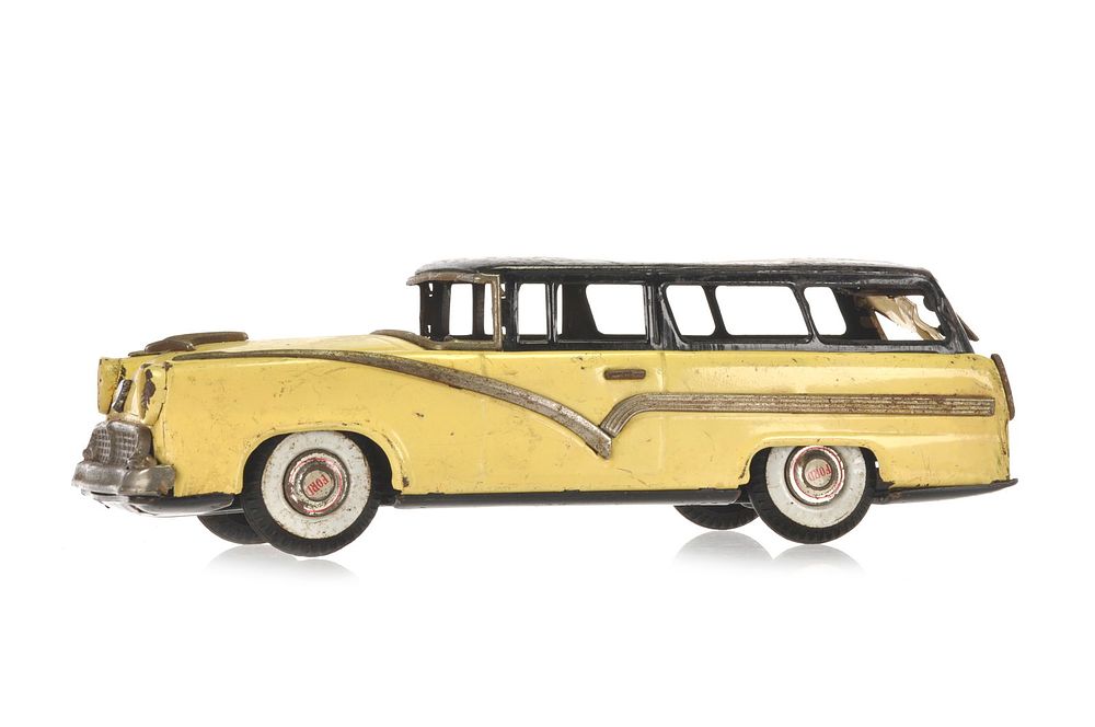 Lot 497: Nomura TN Edsel Villager Station Wagon Yellow