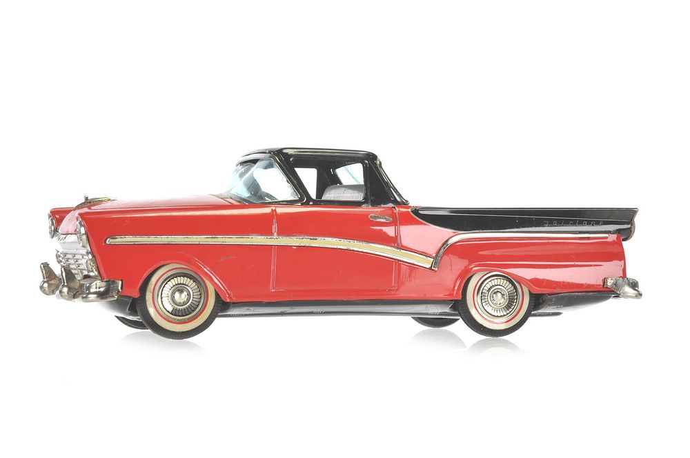 Lot 499: Bandai 1956 Ford Fairlane Ranchero Japanese Tin