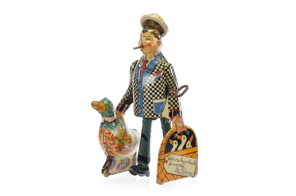 Lot 525: Marx Joe Penner and His Duck Goo Goo Tin Windup