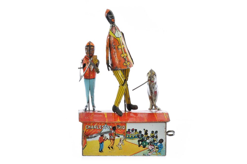 Lot 526: Charleston Trio Tin Dancing Toys by Marx, New York