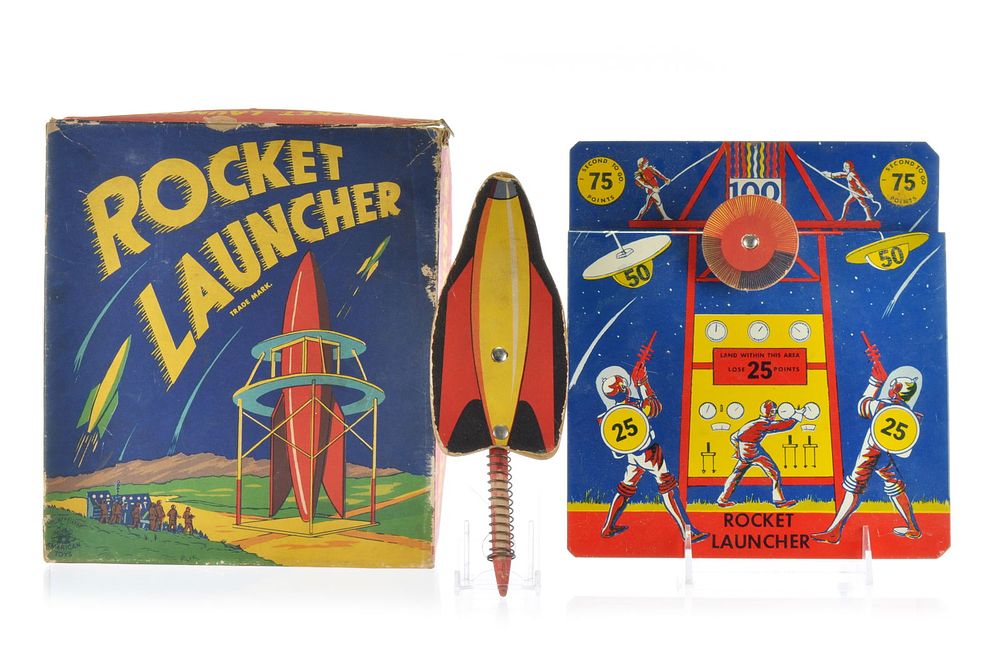 Lot 575: Rocket Launcher Game by American Toys