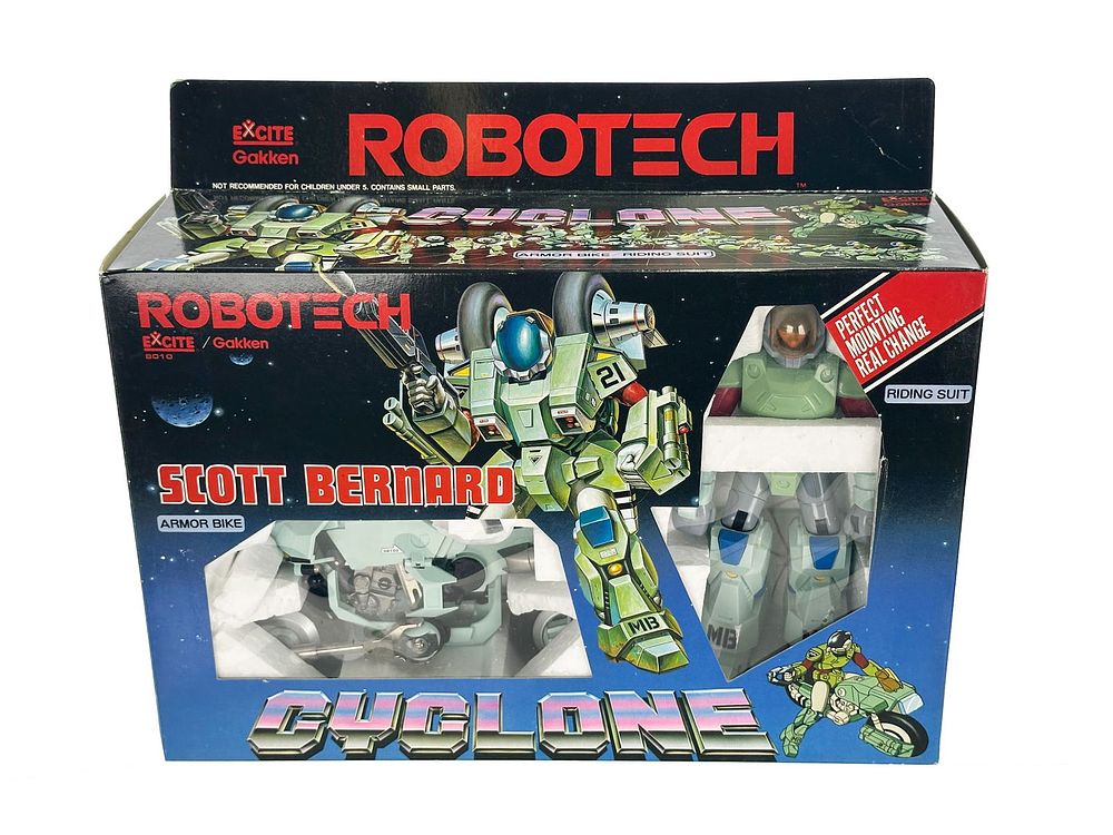 Lot 587: Robotech Cyclone by Gakken Japan