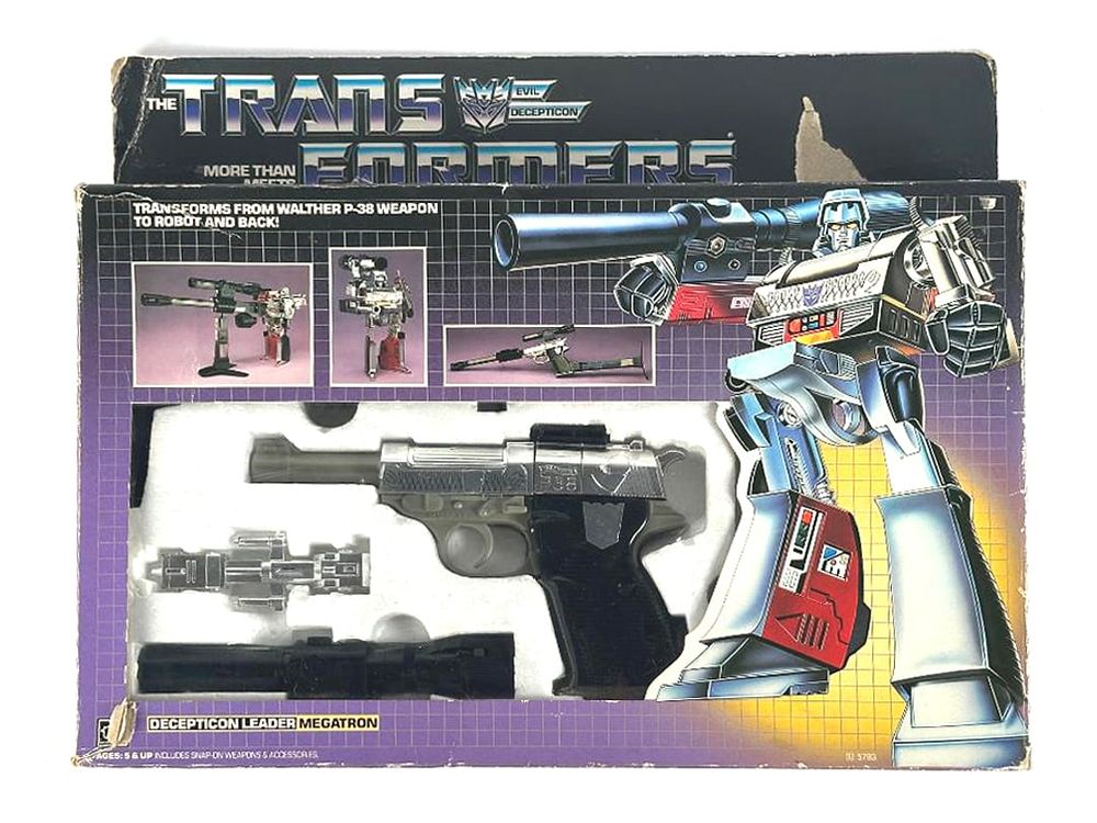 Lot 595B: Transformers Megatron Figure by Takara, Japan