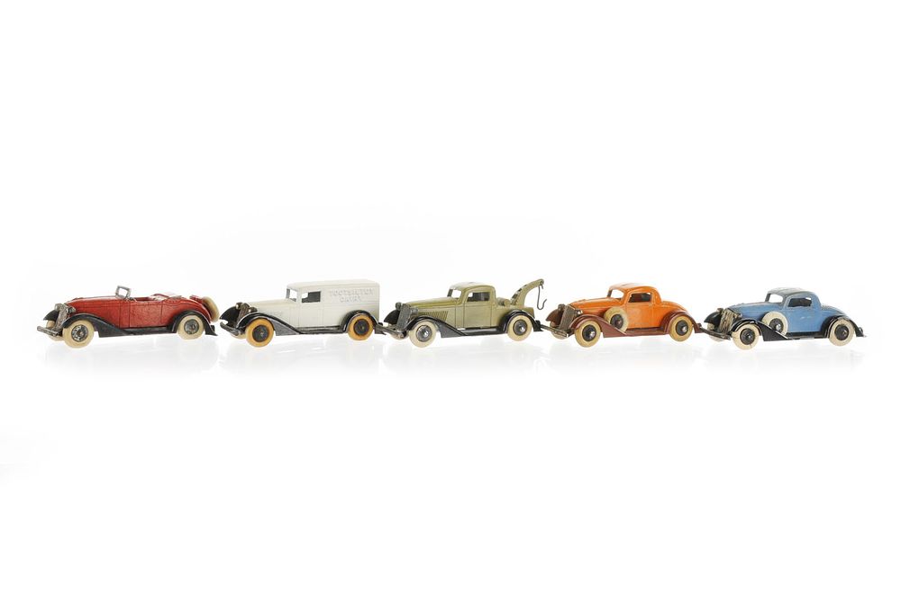 Lot 612: Five Graham Tootsietoy Diecast Cars and Trucks