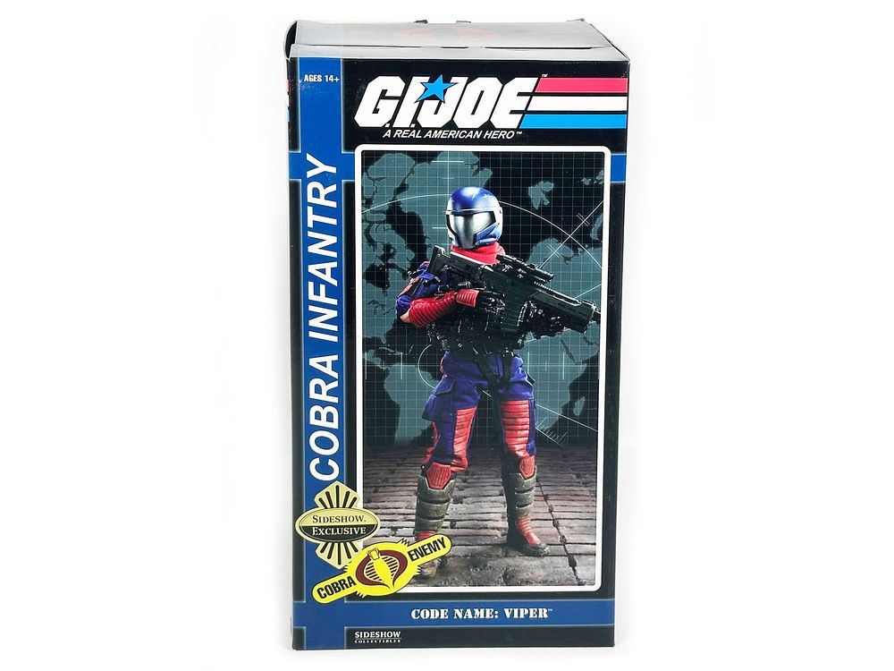 Lot 636C: G.I. Joe Infantry Cobra Viper 1/6 Figure