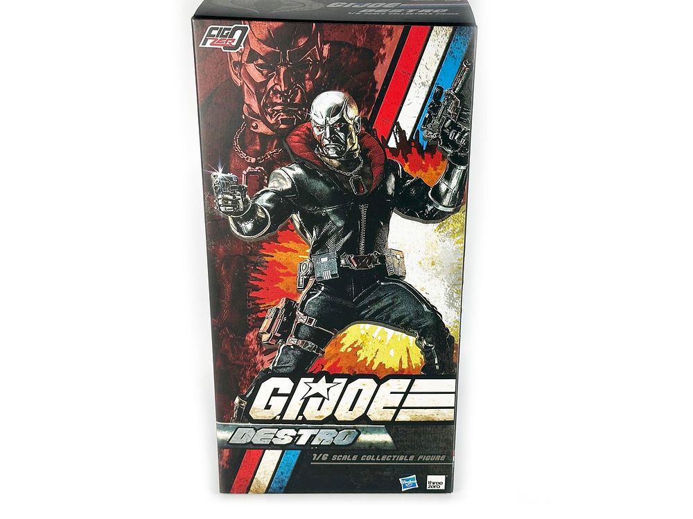 Lot 636D: Destro G.I. Joe 1/6 Scale Figure by ThreeZero