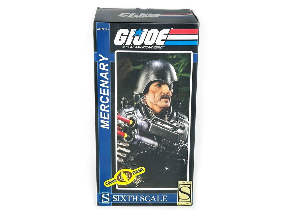 Lot 636E: Major Bludd Cobra Mercenary G.I. Joe 1/6 Figure
