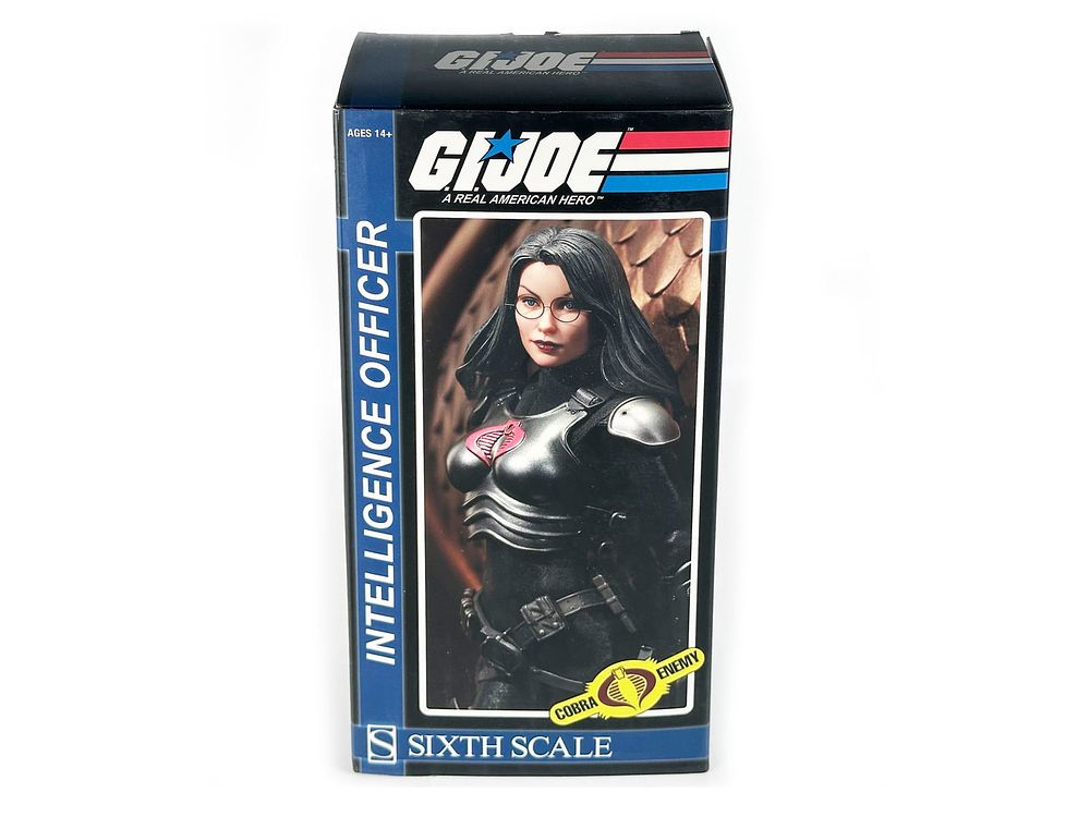 Lot 636F: Baroness Cobra Officer by Sideshow 1/6 Scale Figure
