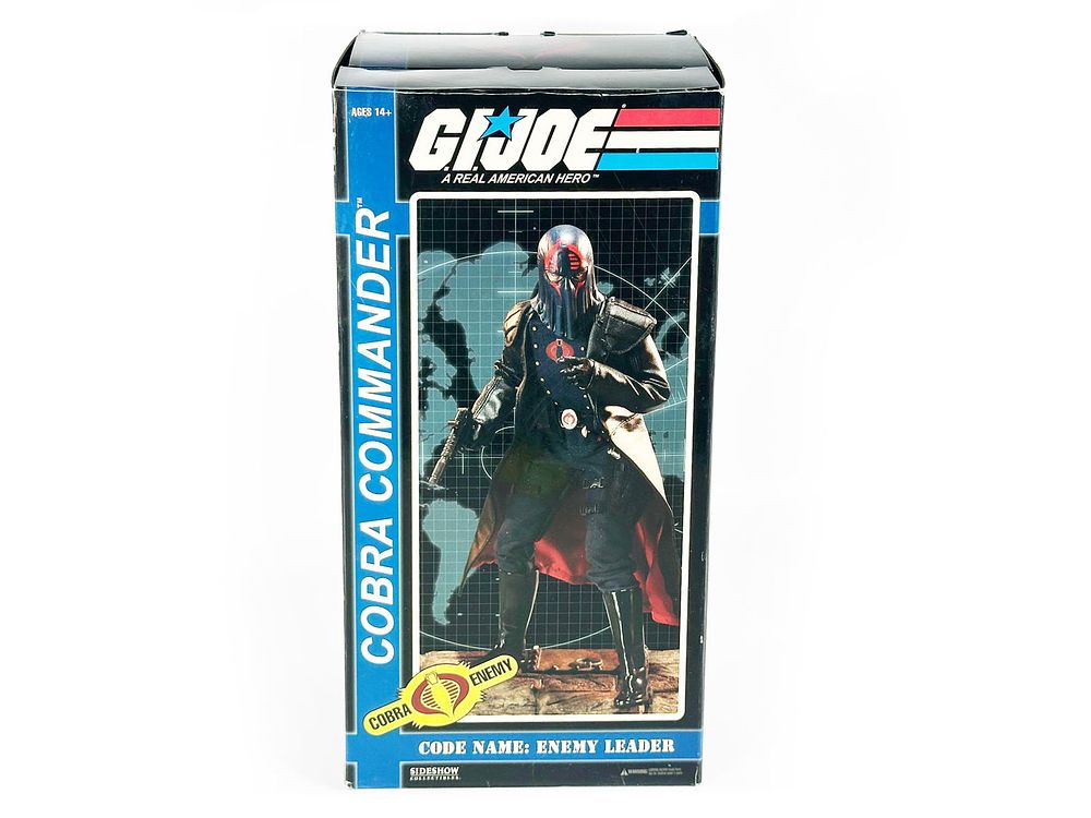 Lot 636H: Hooded Cobra Commander G.I. Joe 1/6 Scale Figure
