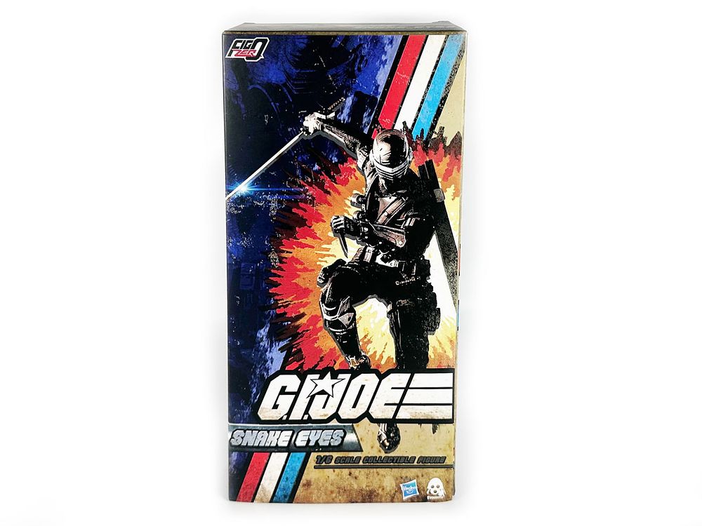 Lot 636K: G.I. Joe Snake Eyes 1/6 Scale Figure by Hasbro and ThreeZero