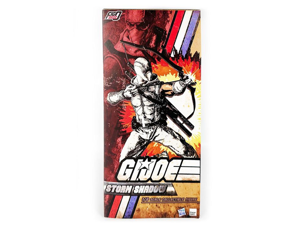 Lot 636L: G.I. Joe Storm Shadow 1/6 Scale Figure by Hasbro and ThreeZero