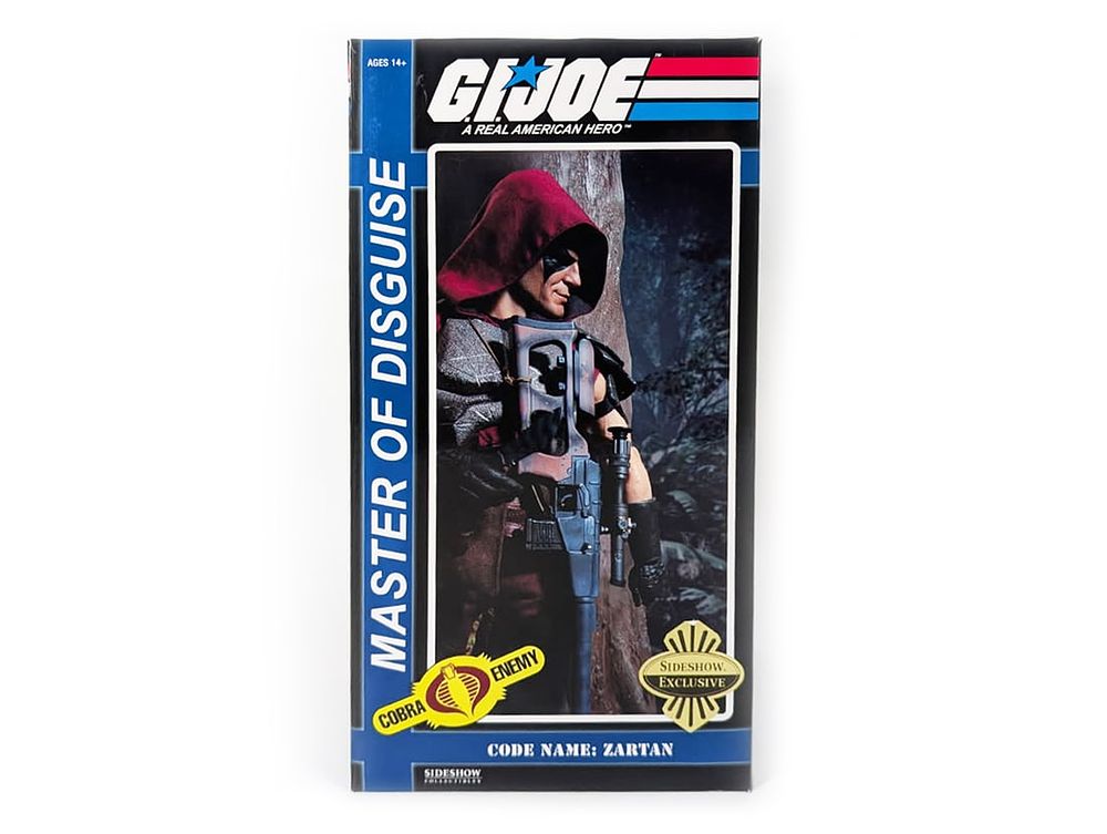 Lot 636M: Zartan G.I. Joe by Sideshow 1/6 Action Figure Exclusive