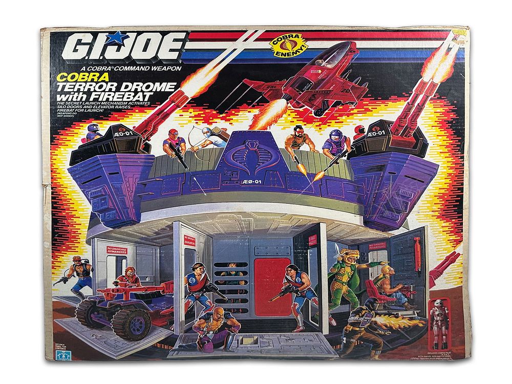 Lot 637: Sealed G.I. Joe Terror Drome Action Figure Set