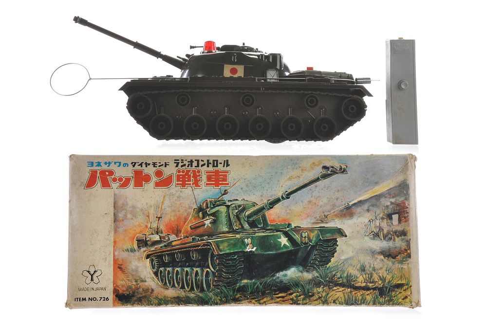 Lot 560: Yonezawa Patton Tank No. 726, Japan
