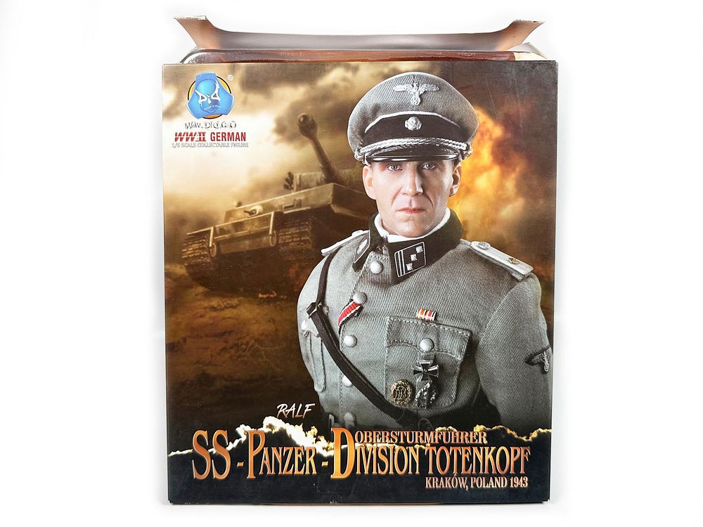 Lot 642: 1/6 DID Ralf German SS Panzer Division Obersturmführer WWII