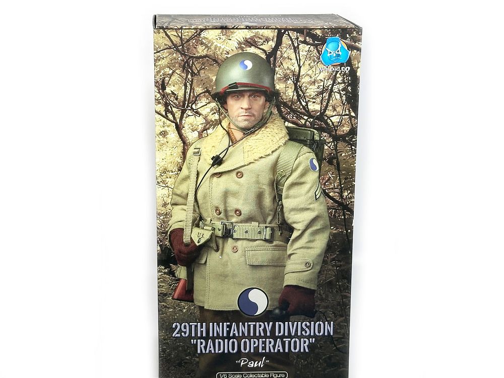 Lot 645: 1/6 DID Paul 29th Infantry Division Radio Operator WWII