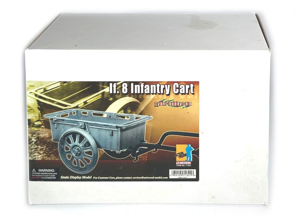 Lot 659: 1/6 German Infantry Cart by Dragon Action Figures
